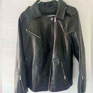Lane Bryant Faux-Leather Moto Jacket, Size: 18/20